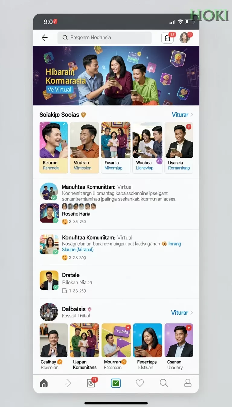 Cuplikan layar UFO777 — aktivitas