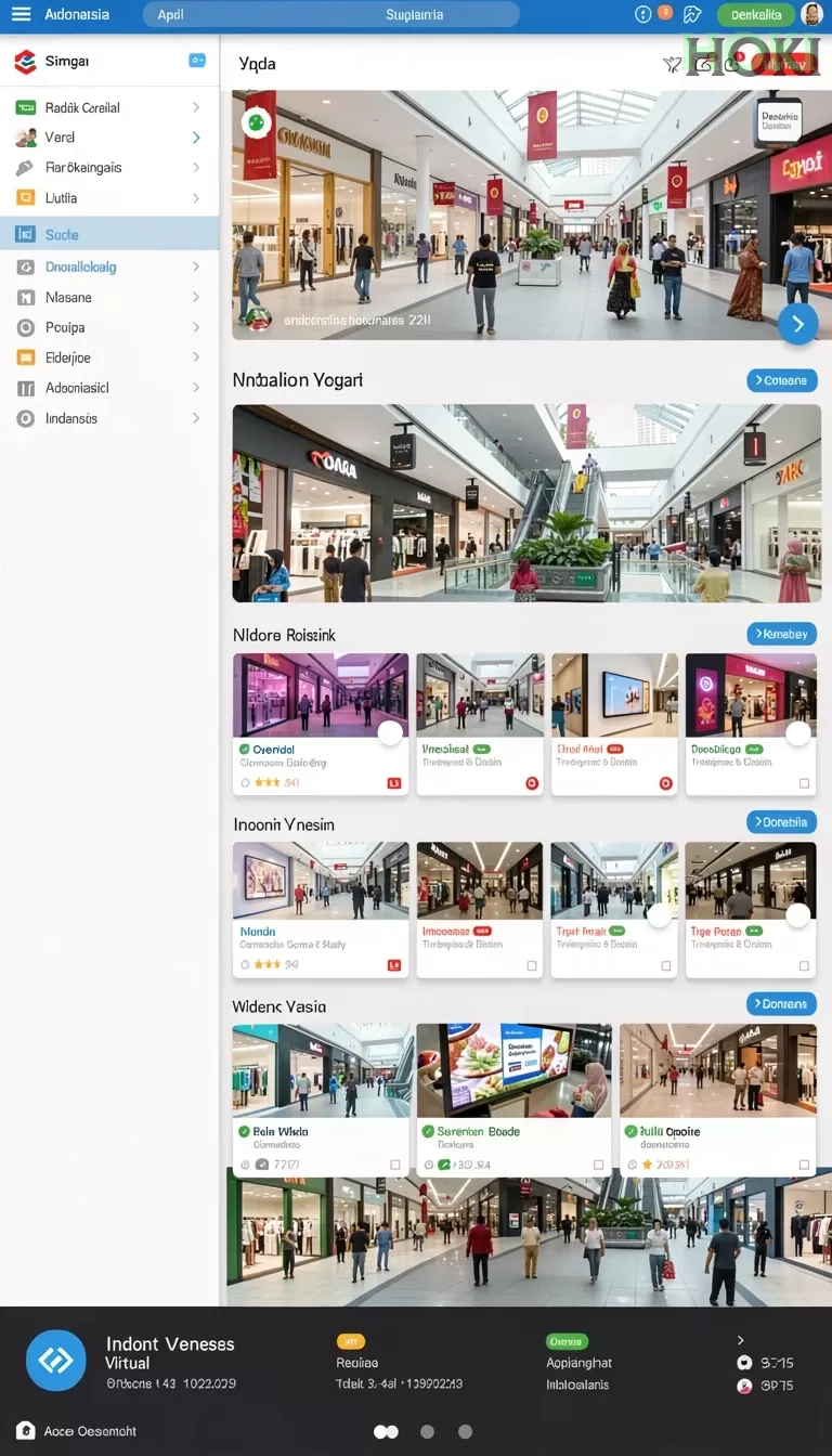 Cuplikan layar KONOHATOTO78 — menu navigasi