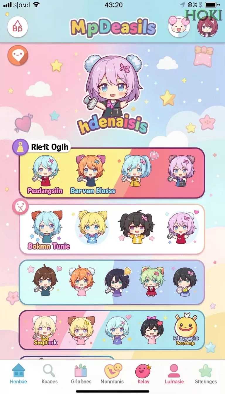 Cuplikan layar UFO777 — menu navigasi