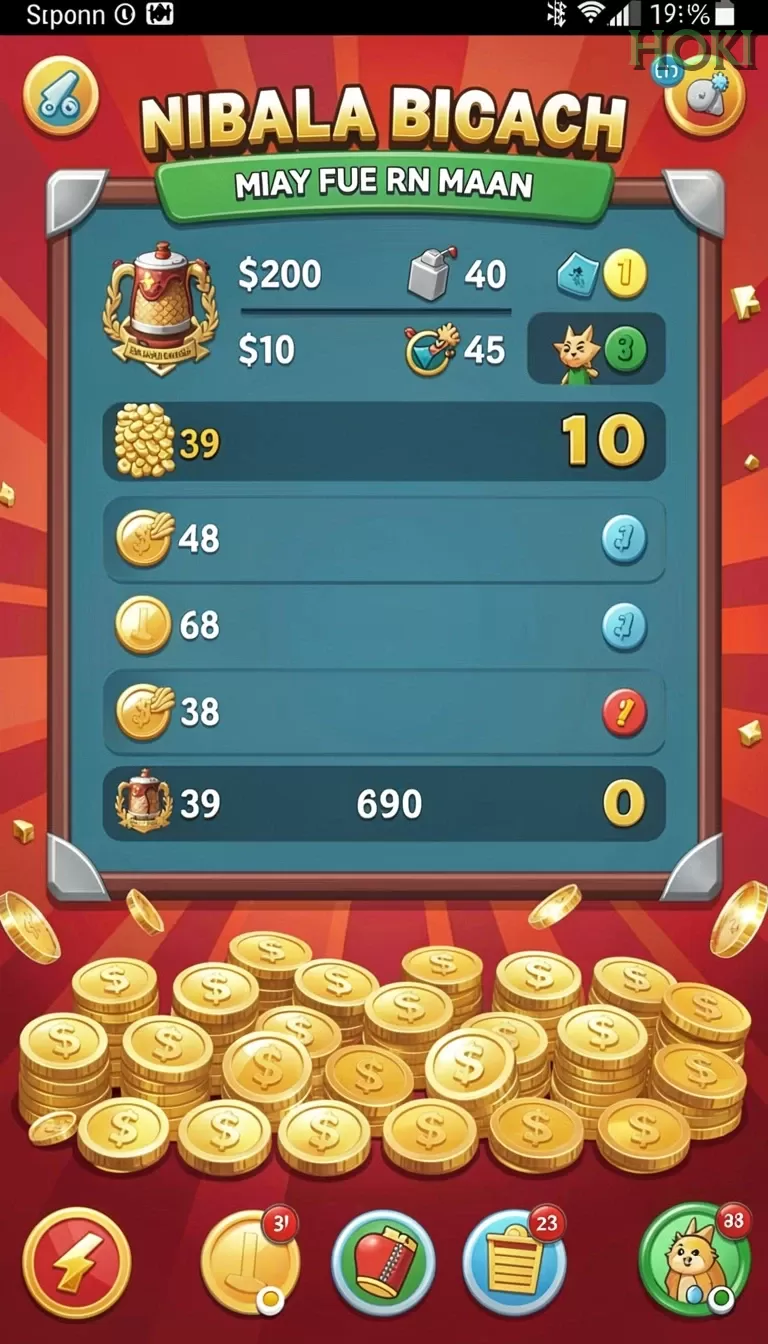 Cuplikan layar MPOTURBO — aktivitas